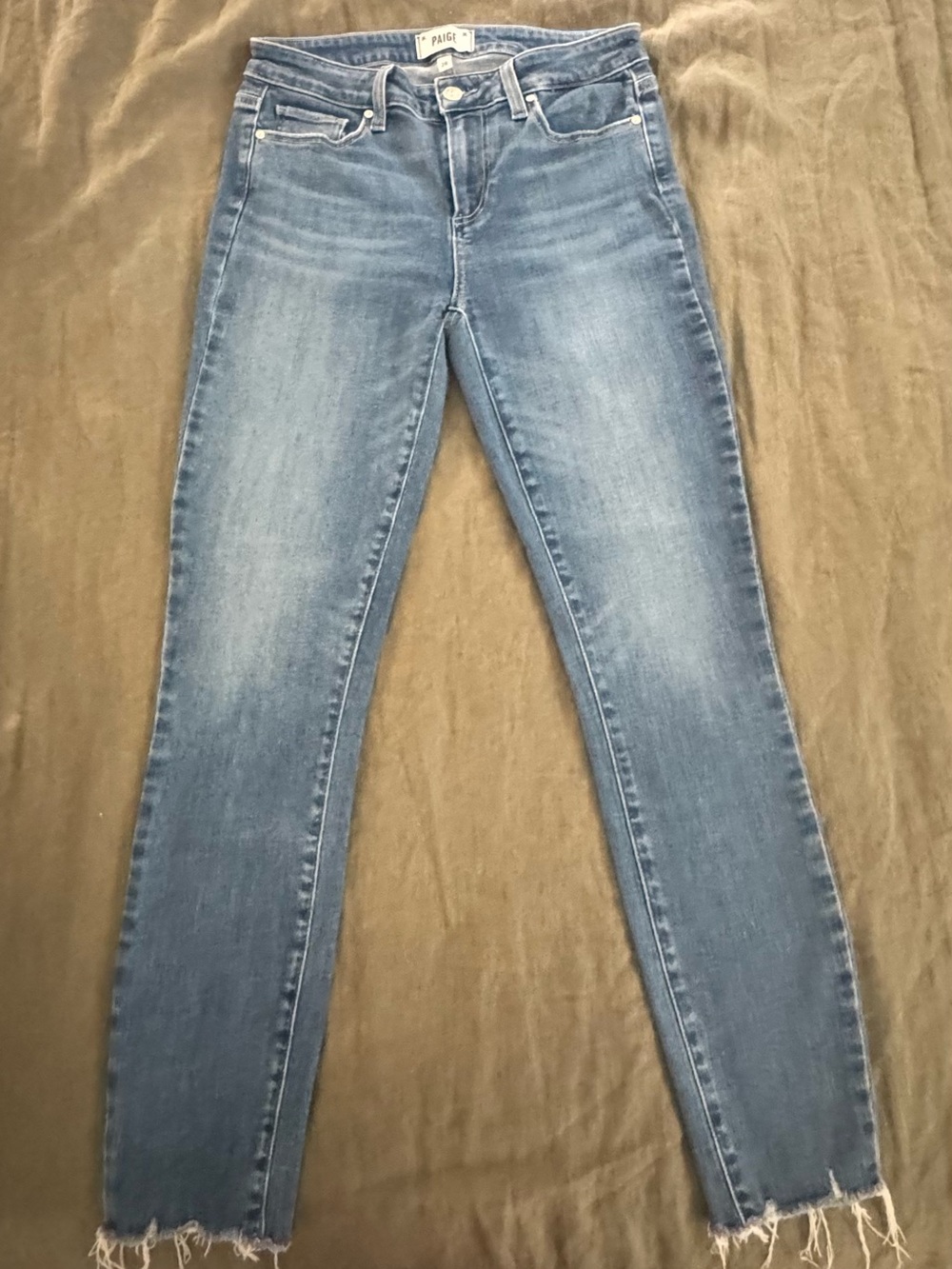 PAIGE Verdugo Ankle Jeans in Medium Denim Blue